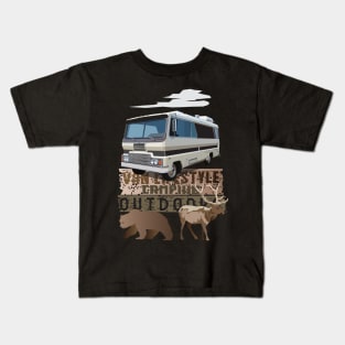 Van Lifestyle camping Kids T-Shirt